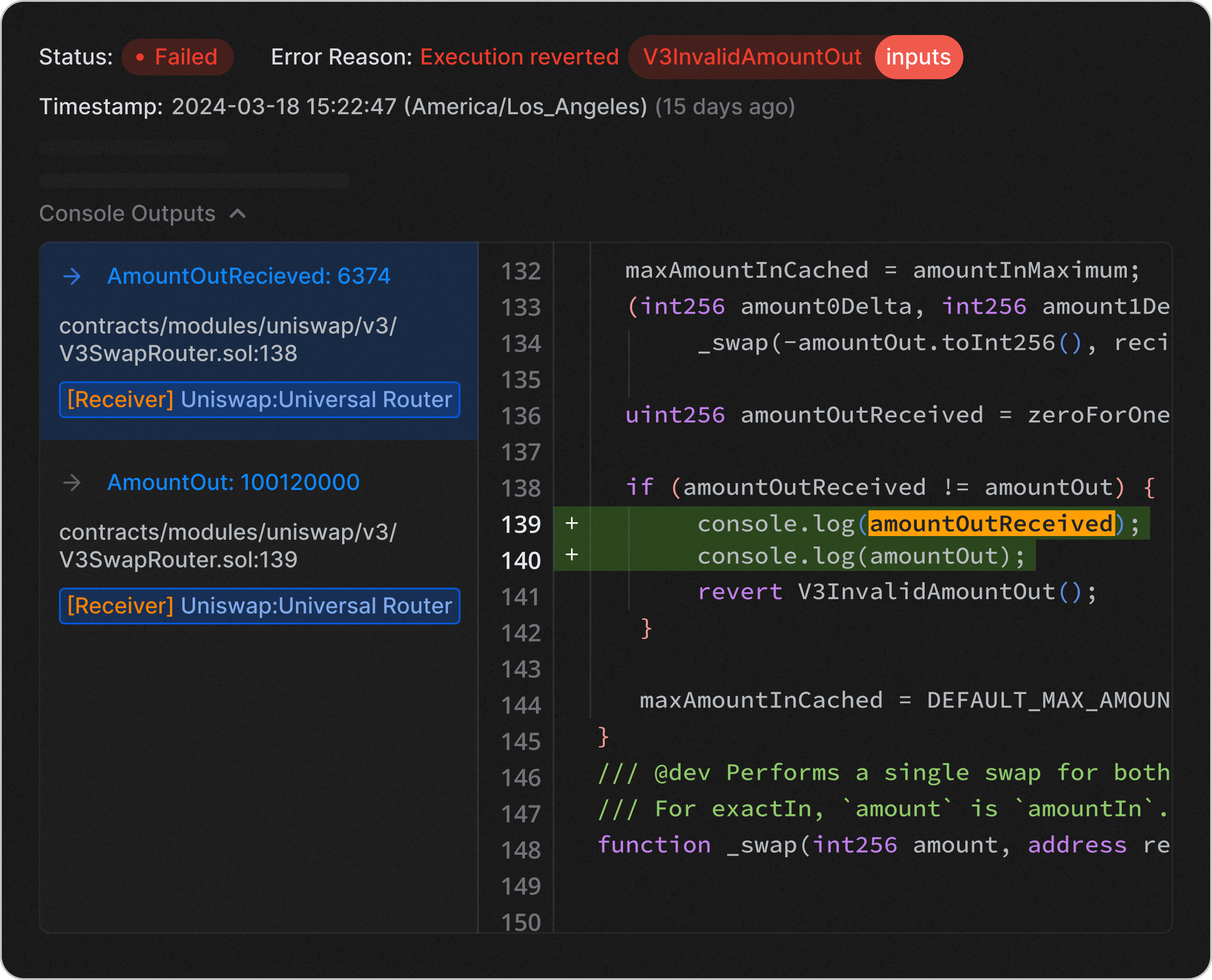 Dynamic Logging